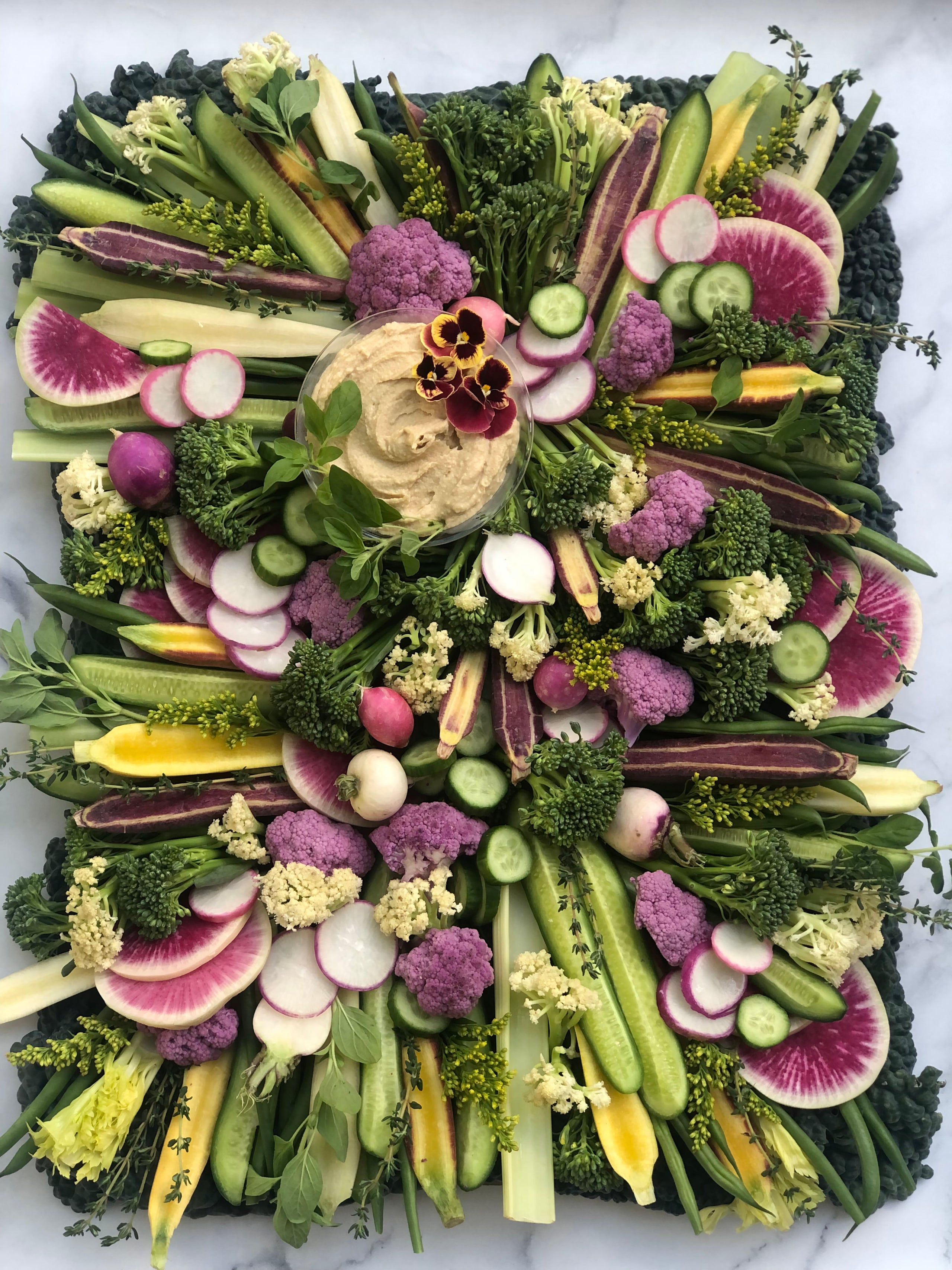 Grand Crudité Platter Platters & Boards by Lauren